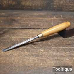 Vintage Marples & Sons 3/8” Wide Bevel Edge Chisel - Fully Refurbished