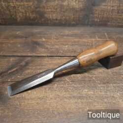 Vintage Stanley USA 1 ¼” Everlasting Socket Bevel Edge Chisel - Fully Refurbished
