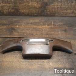 Vintage Coopers Beechwood Spokeshave 4” Curved Cutter - Fully Refurbished