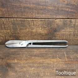 Vintage 14” Long Sheffield Made Gilbow Flat Tinsnips - Sharpened Ready To Use