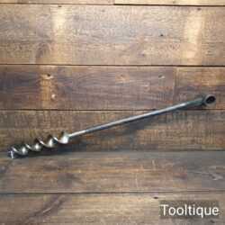 Large Vintage 2” Scotch Eye Timber Framing Auger Dated 1956 DON Auger Co