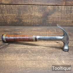 Vintage Leather Bound 16oz Estwing USA Claw Hammer - Refurbished For Use