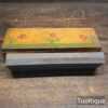 Vintage Boxed Combination Oil Stone - Fair/Good Condition