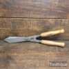 Vintage Small High Carbon Gardeners Shears - Fully Refurbished Ready To Use