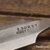 Vintage I. Sorby Sheffield 1 ½” Wide Bevel Edge Paring Chisel - Fully Refurbished