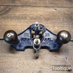 Vintage Record No: 071 Open Throat Router Plane With 1 No: Cutter - Refurbished