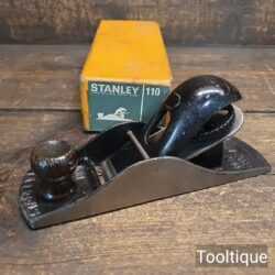 Vintage Boxed Stanley England No: 110 Block Plane - Fully Refurbished