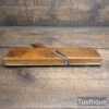 Uncommon Antique I. Veal No: 10 Beechwood Rounding Moulding Plane c1800