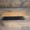 Vintage 18th Century Okines No: 1 Beechwood Hollowing Moulding Plane