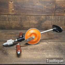 Vintage Stanley No: 905 Egg Beater Breast Drill Keyless Chuck - Refurbished