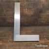 Vintage Moore & Wright 6” Silver Steel Engineers Precision Square No: 400