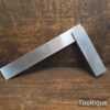 Vintage Moore & Wright 6” Silver Steel Engineers Precision Square No: 400