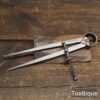 Vintage Moore & Wright 7” Spring Silver Steel Inside Callipers - Good Condition