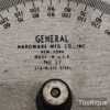 Vintage General Hardware Mfg. Co. USA No: 17 Protractor - Good Condition