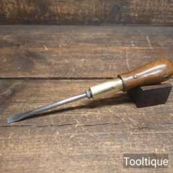 Vintage AJ Jubb Ltd Ratchet Screwdriver 1944 WW2 - Refurbished For Use