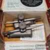 Vintage Boxed Set Eclipse Alloy Bodied Trammel Heads Steel Points - Good Condition