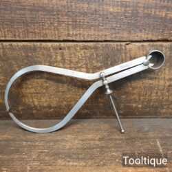 Vintage Moore & Wright 11” Spring Silver Steel Outside Callipers - Good Condition