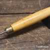 Vintage Ward & Payne for SJ Addis No: 28 Woodcarving ¼” Spoon Chisel - Sharpened