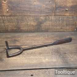 Antique Hand Forged Coopers Flagging Iron - Good Condition