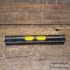 Vintage Rabone & Sons Machinist’s Steel Bodied Spirit Level - Good Condition