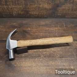 Vintage Unbranded 20oz Claw Hammer Hickory Handle - Good Condition