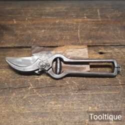 Vintage German Quality Pair Of Secateurs - Fully Refurbished Sharpened