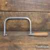 Vintage Eclipse No: 7CP Coping Saw Beechwood Handle - Good Condition