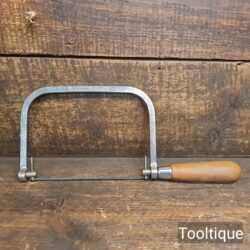 Vintage Eclipse No: 7CP Coping Saw Beechwood Handle - Good Condition