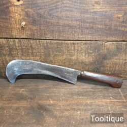 Unusual Shaped Antique William Swift Billhook - Sharpened Ready For Use