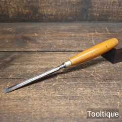 Vintage I. Sorby 3/8” Wide Bevel Edge Chisel - Fully Refurbished Ready To Use