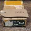 Vintage Boxed Stanley England No: 271 Router Plane - Good Condition
