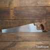 Vintage Henry Disston USA 20” Cross Cut 9 TPI Handsaw - Refurbished Sharpened
