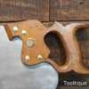 Vintage Warranted Superior 5 TPI Rip Saw - Fully Refurbished & Sharpened