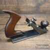 Rare Vintage Stanley USA No: 72 Chamfer Plane Rosewood Handles - Good Condition