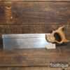 Vintage Parry & Son 14” Steel Back Cross Cut 10 TPI Handsaw - Sharpened