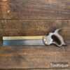 Vintage Henry Disston Philadelphia 19 TPI Brass Back Dovetail Saw - Refurbished