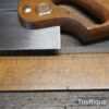 Vintage 10” Robert Sorby 12 TPI Brass Back Cross Cut Tenon Saw - Fully Refurbished