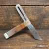 Vintage 9” Mahogany Brass Woodworking Bevel 9” Blade - Refurbished