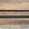 3 No: Vintage 6” long India Fine Grit Slip Stones - Good Condition