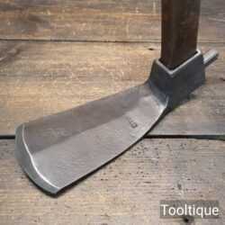 Vintage W. Gilpin Carpenters Adze Good Hickory Handle - Fully Refurbished