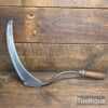 Vintage Gardeners Sickle - Sharpened and Honed Ready For Use