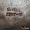 Vintage Elwell No: 2947- 10” Norfolk Pattern Billhook - Refurbished Ready To Use