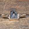 Unusual Vintage Luthiers Curved Rounded Small Cast Brass Spokeshave - Refurbished