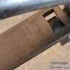 Vintage Record No: 073 Adjustable Throat Shoulder Plane - Fully Refurbished
