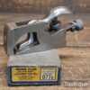 Vintage Boxed Record No: No: 77A Bullnose Plane Complete - Fully Refurbished
