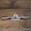 Vintage Edward Preston No: 1391 Nickel Plated Flat Soled Spokeshave - Refurbished