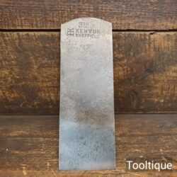 Scarce Antique 3” Wide Kenyon Tapered Plane Iron - Good Condition