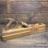 Nice Vintage Alex Mathieson Beechwood Badger Plane - Refurbished To Use