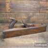 Vintage Sheffield Master 17” Beechwood Jack Plane - Refurbished To Use