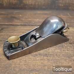 Antique Union Knuckle Cap Adjustable Throat Block Plane - Fully Refurbished